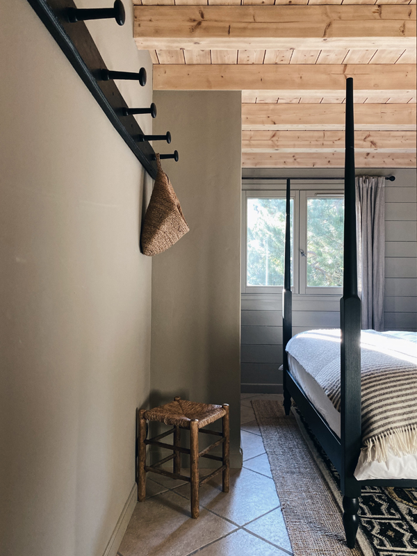 Tabourets de chambre pin