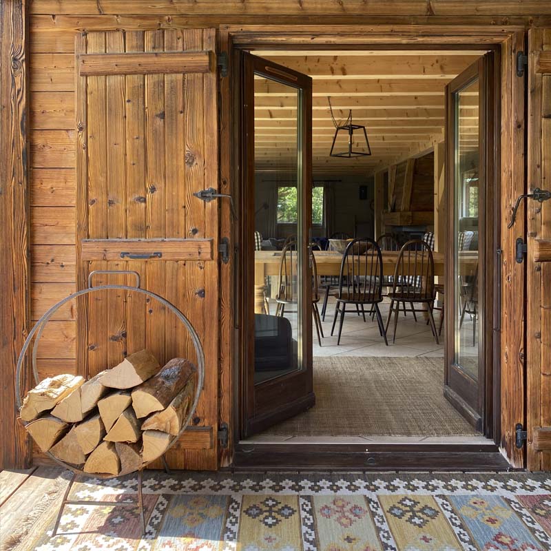 The Landscape Lodge terrace doorway